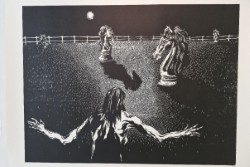 Grafisch werk uit de tentoonstelling